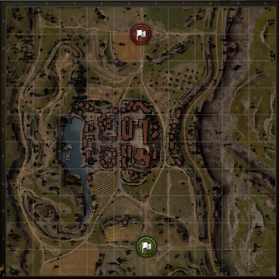 World of Tanks Map - Game Map