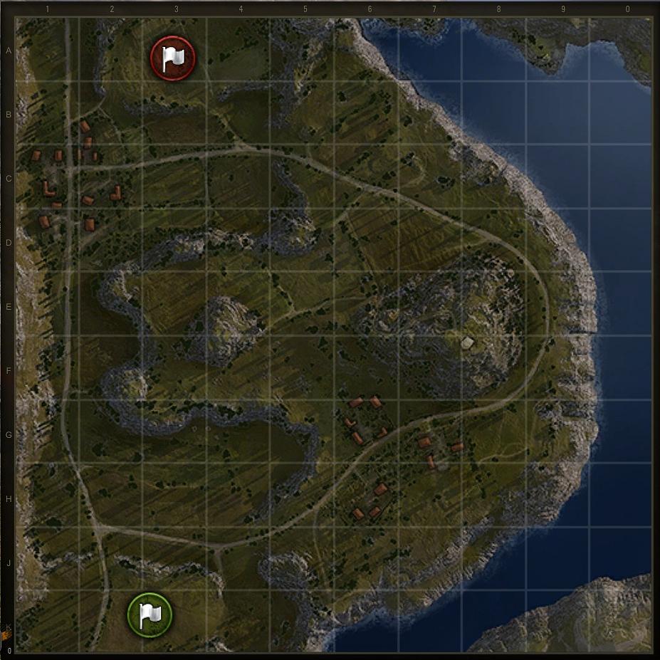 trial on the cliff map